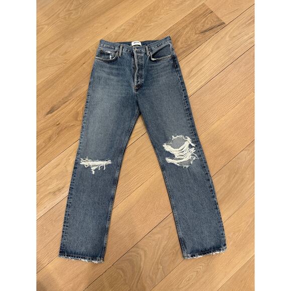 AGOLDE 90s Pinch Waist in Backdrop $198 Size 28 - Picture 2 of 12